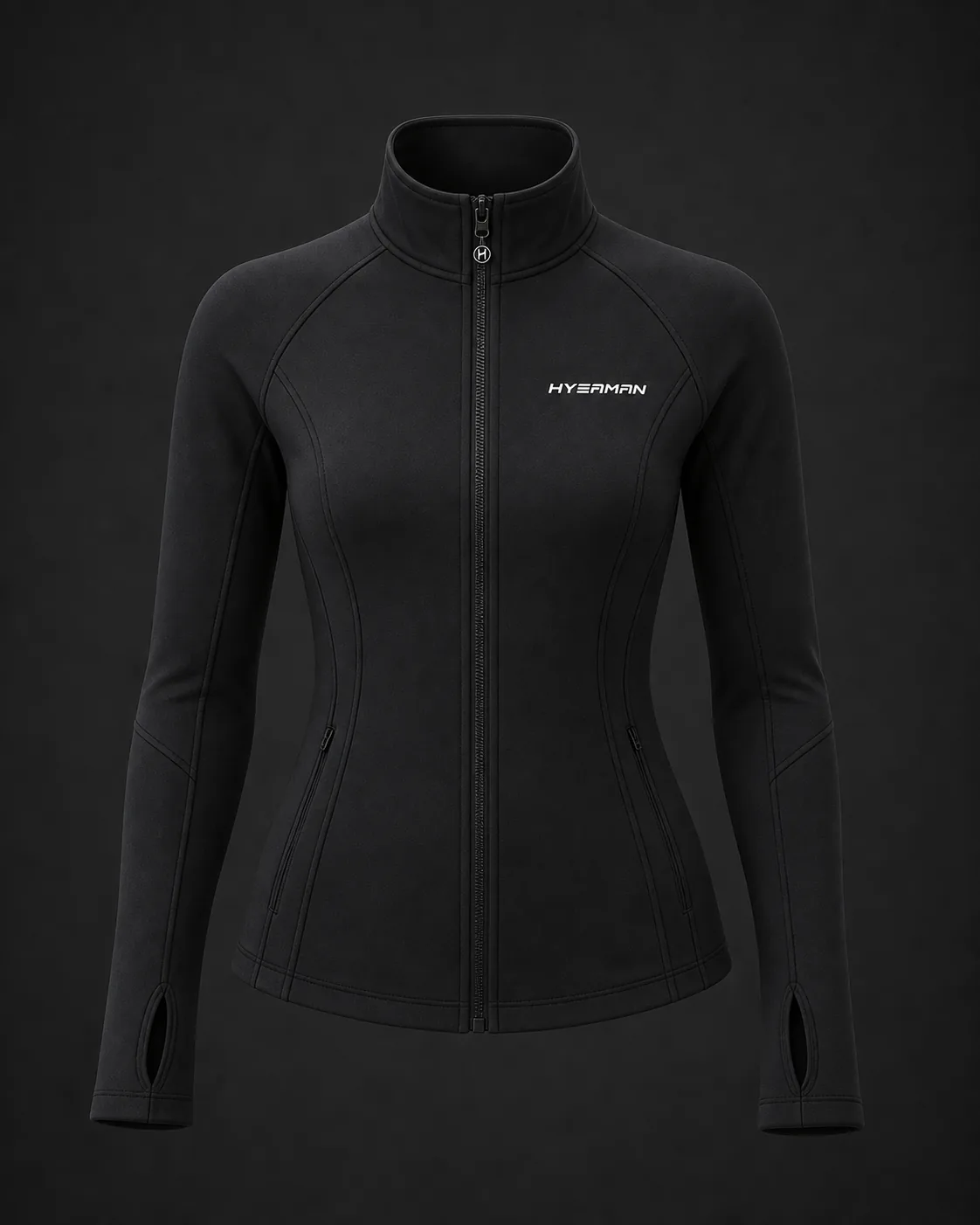Ladies Fitted Zip Jacket
