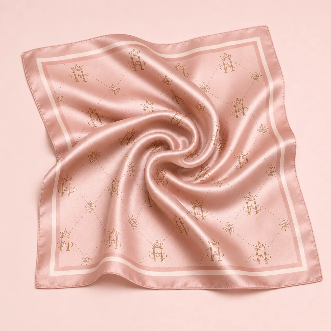Blush Silk Scarf