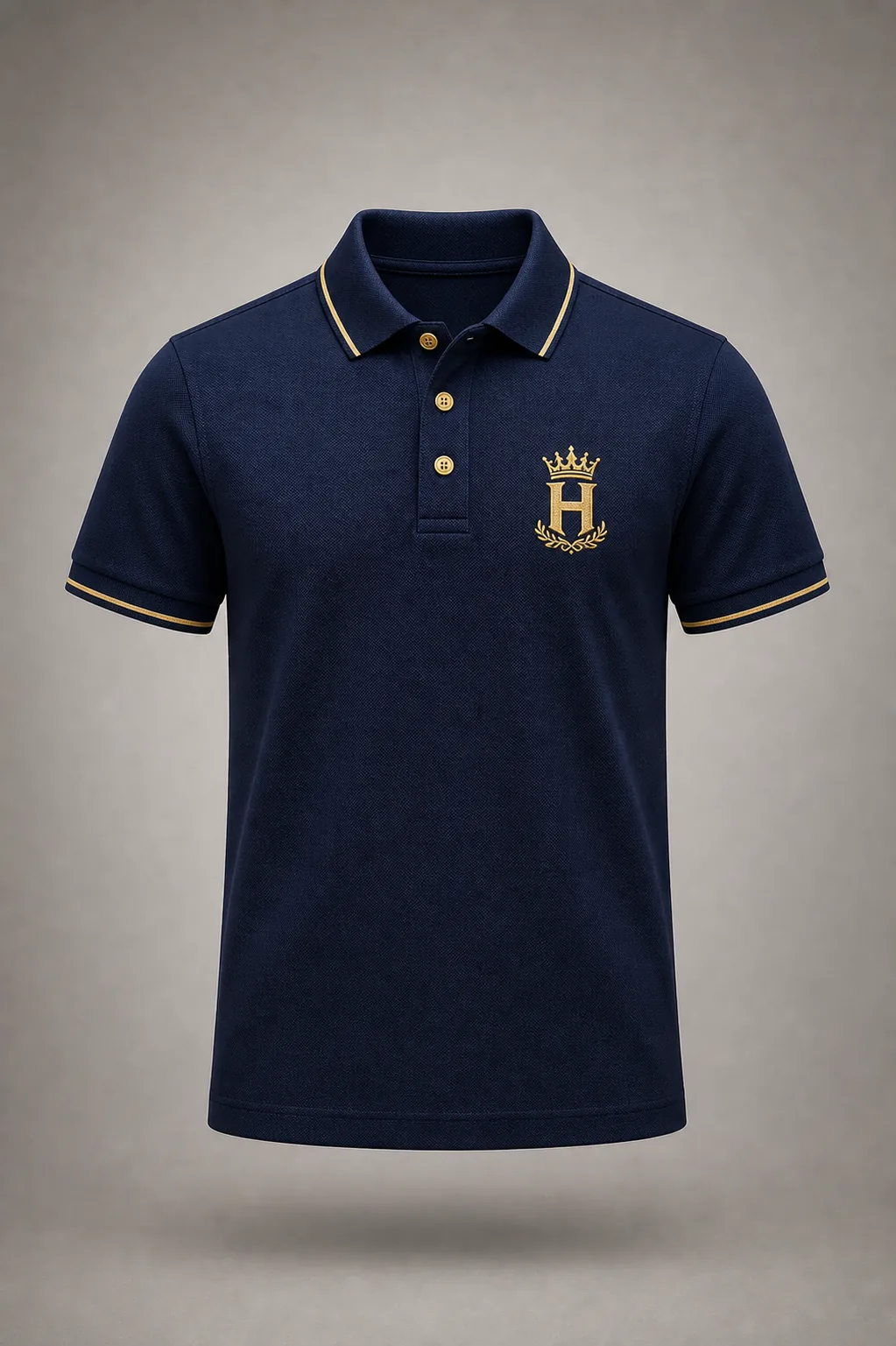 Signature Navy Polo