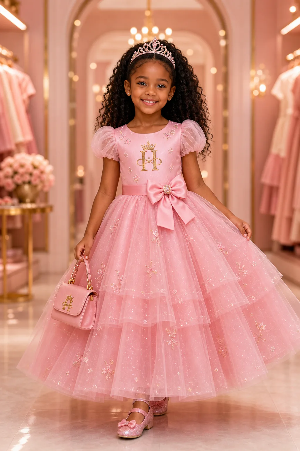 Princess Rose Gown