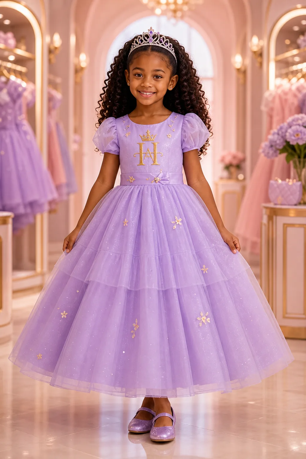 Princess Lavender Gown