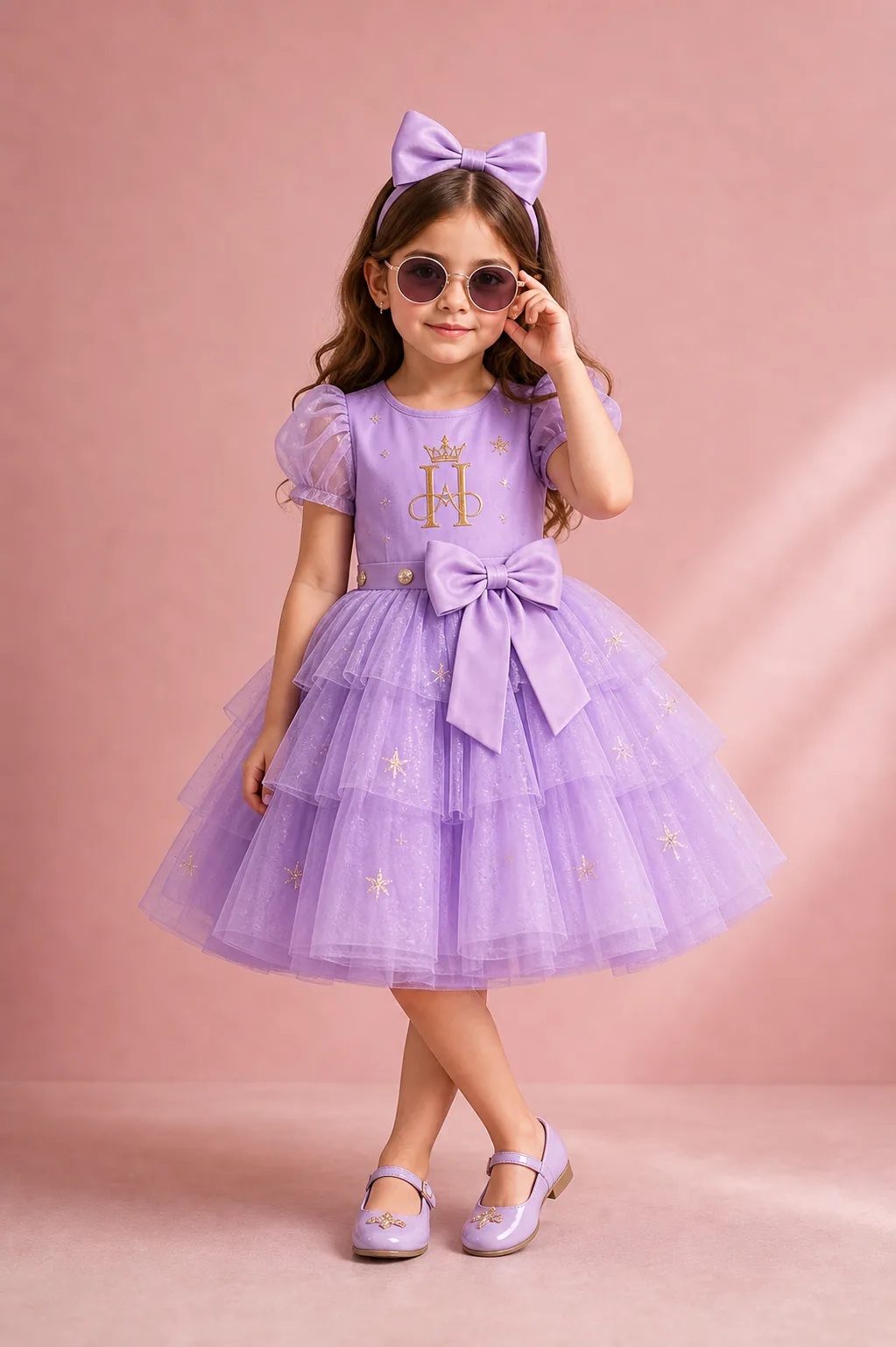 Princess Lavender Tulle Dress