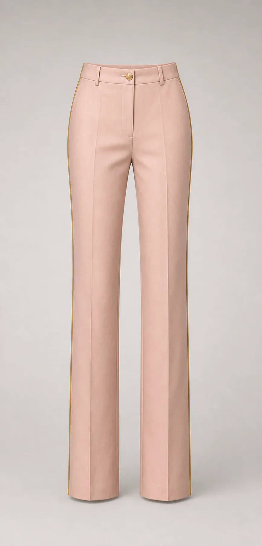 Ladies blush champagne signature suit pants