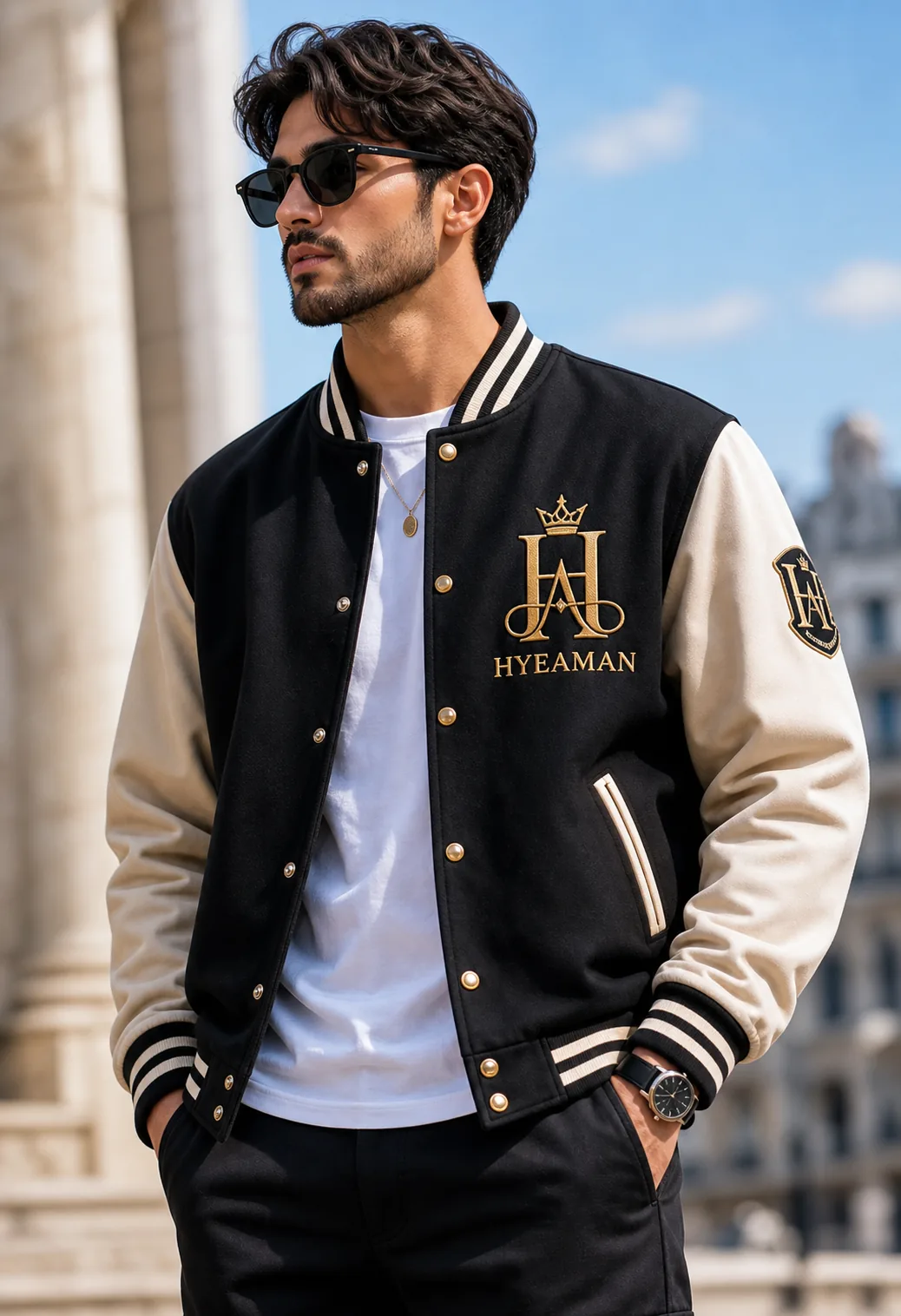 Crest Varsity Jacket
