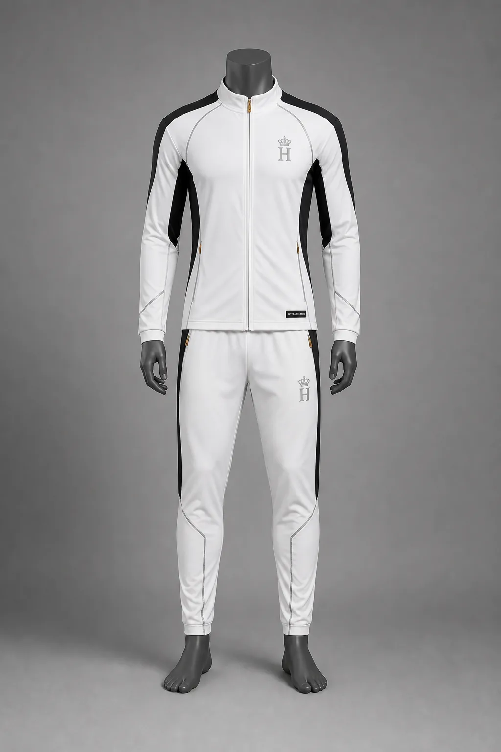 Run White Velocity Tracksuit