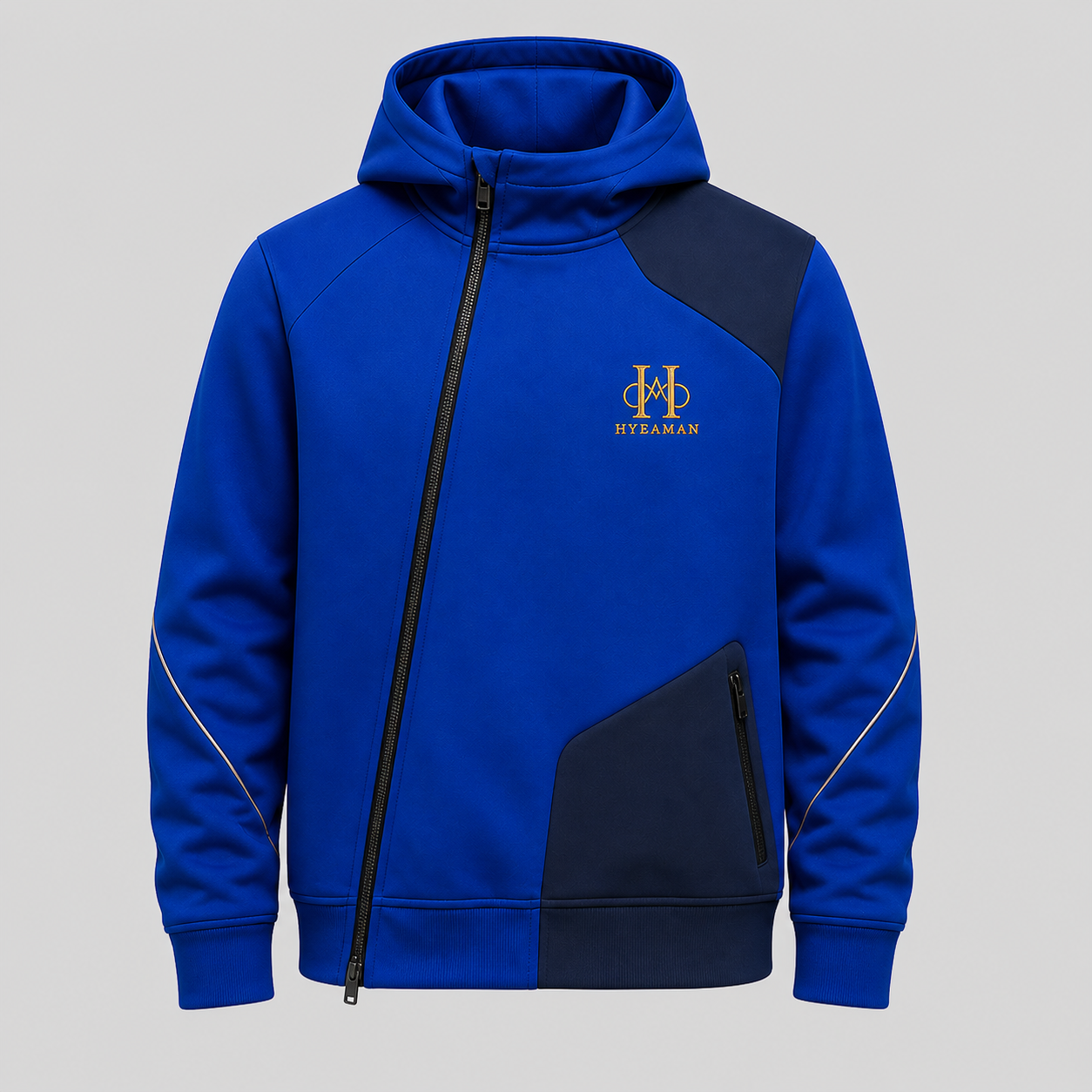 Cobalt Circuit Hoodie